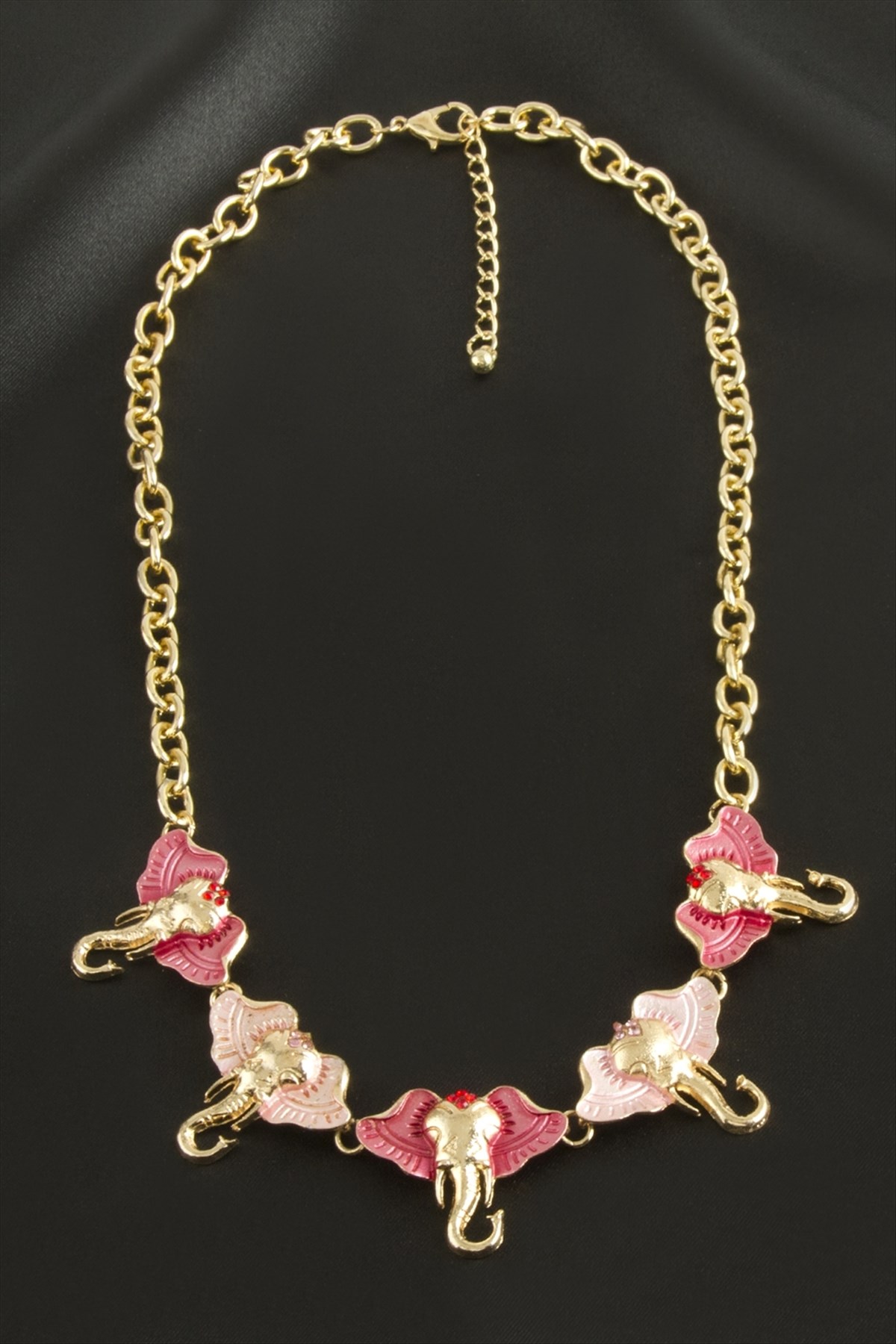 Fil Mineli Metal Kolye