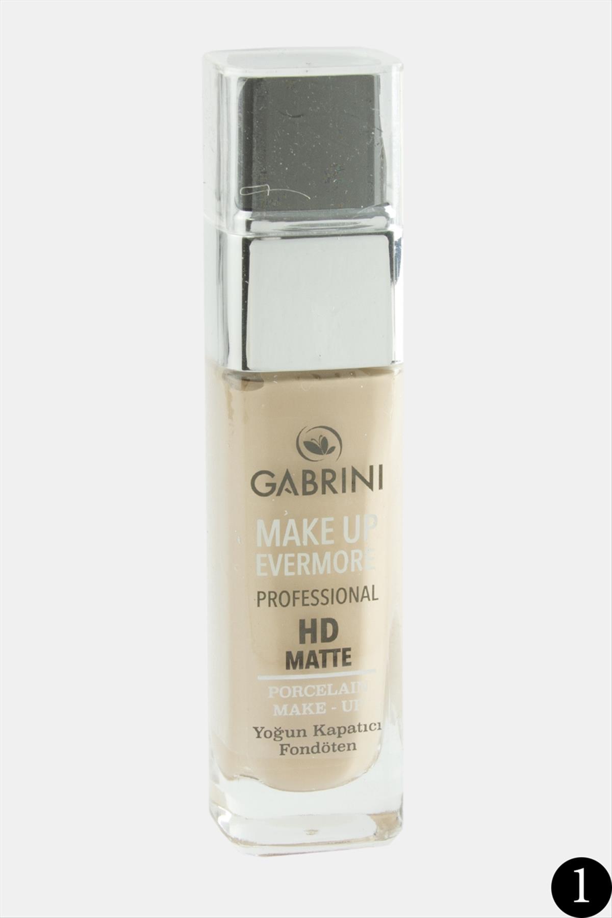 Gabrini HD Matte Şişe Fondöten