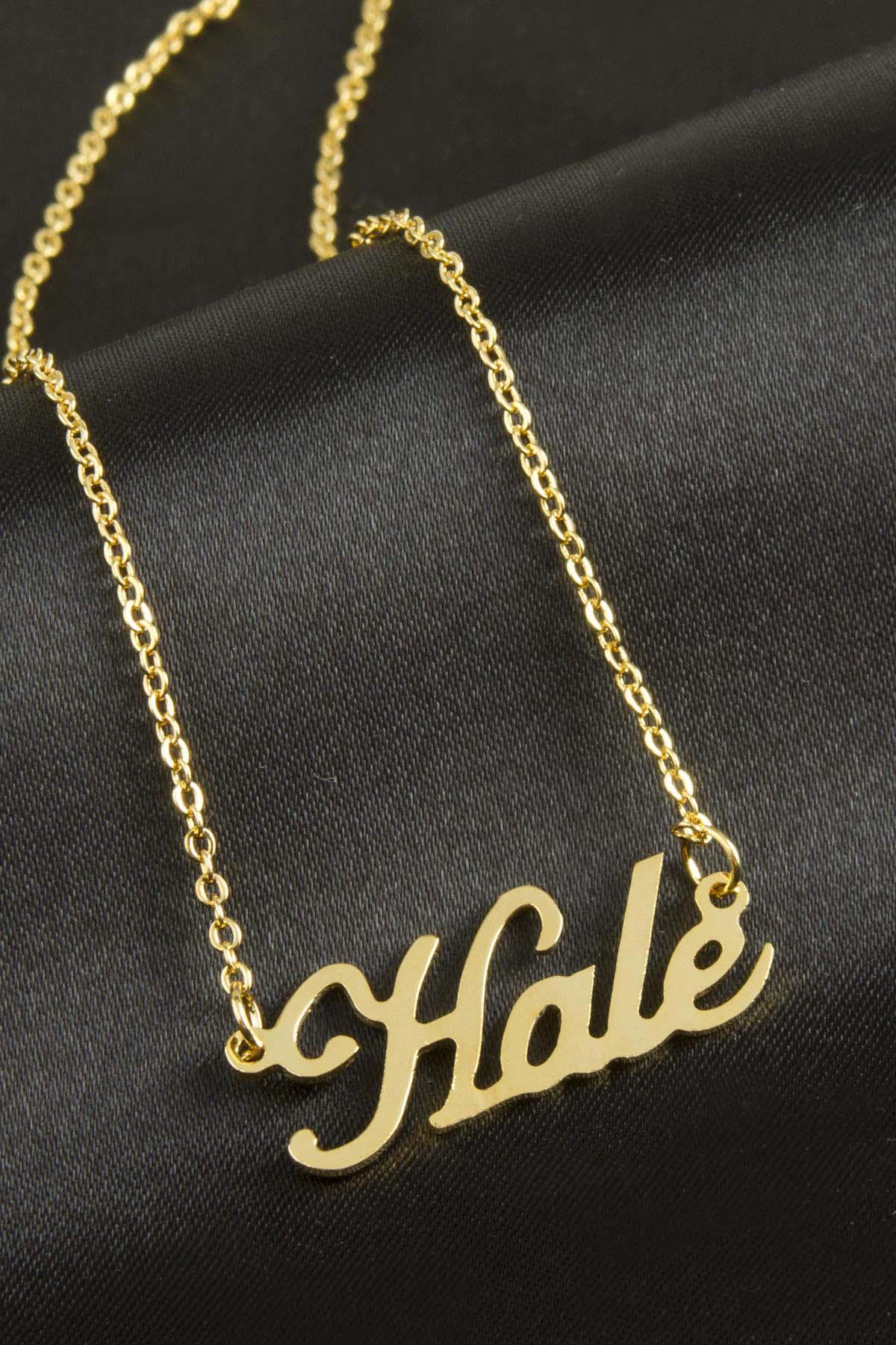 Hale isimli kolye (Kişiye Özel)