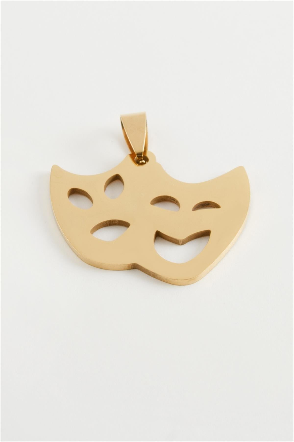 Hayalet Çelik Kolye Ucu 3 cm