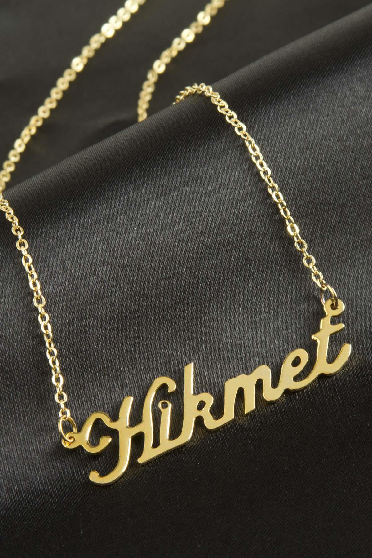 Hikmet İsimli Kolye (Kişiye Özel)