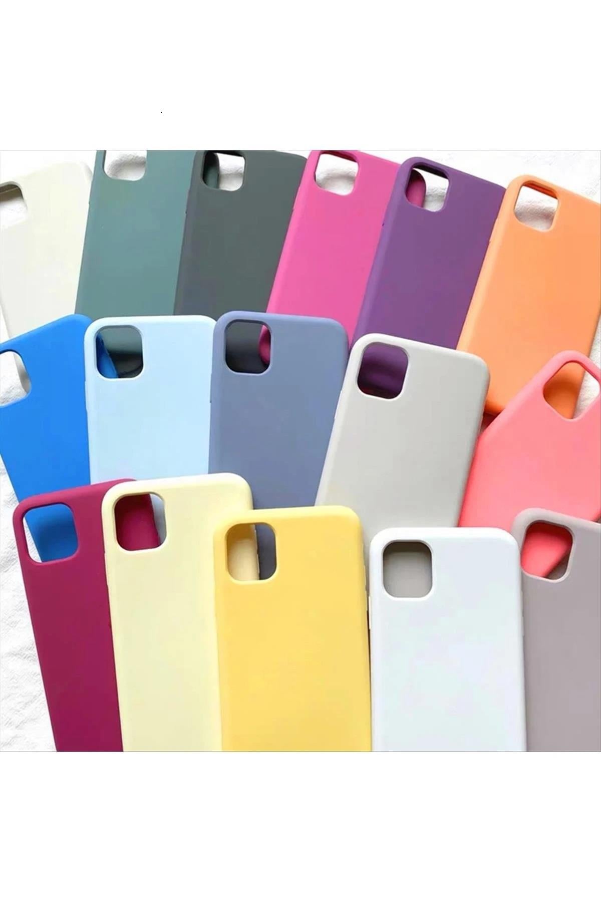 iPhone 11 Pro Max Kadife Kaplı Lüx Lansman Silikon Kılıf