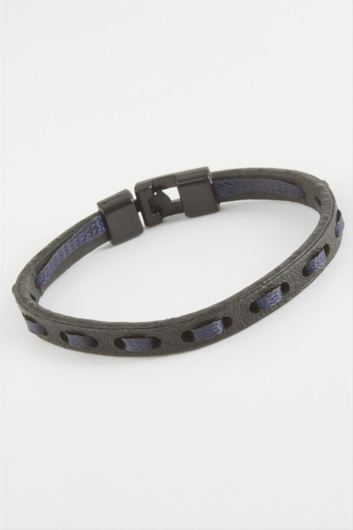 İpli Kaliteli Suni Deri Bileklik