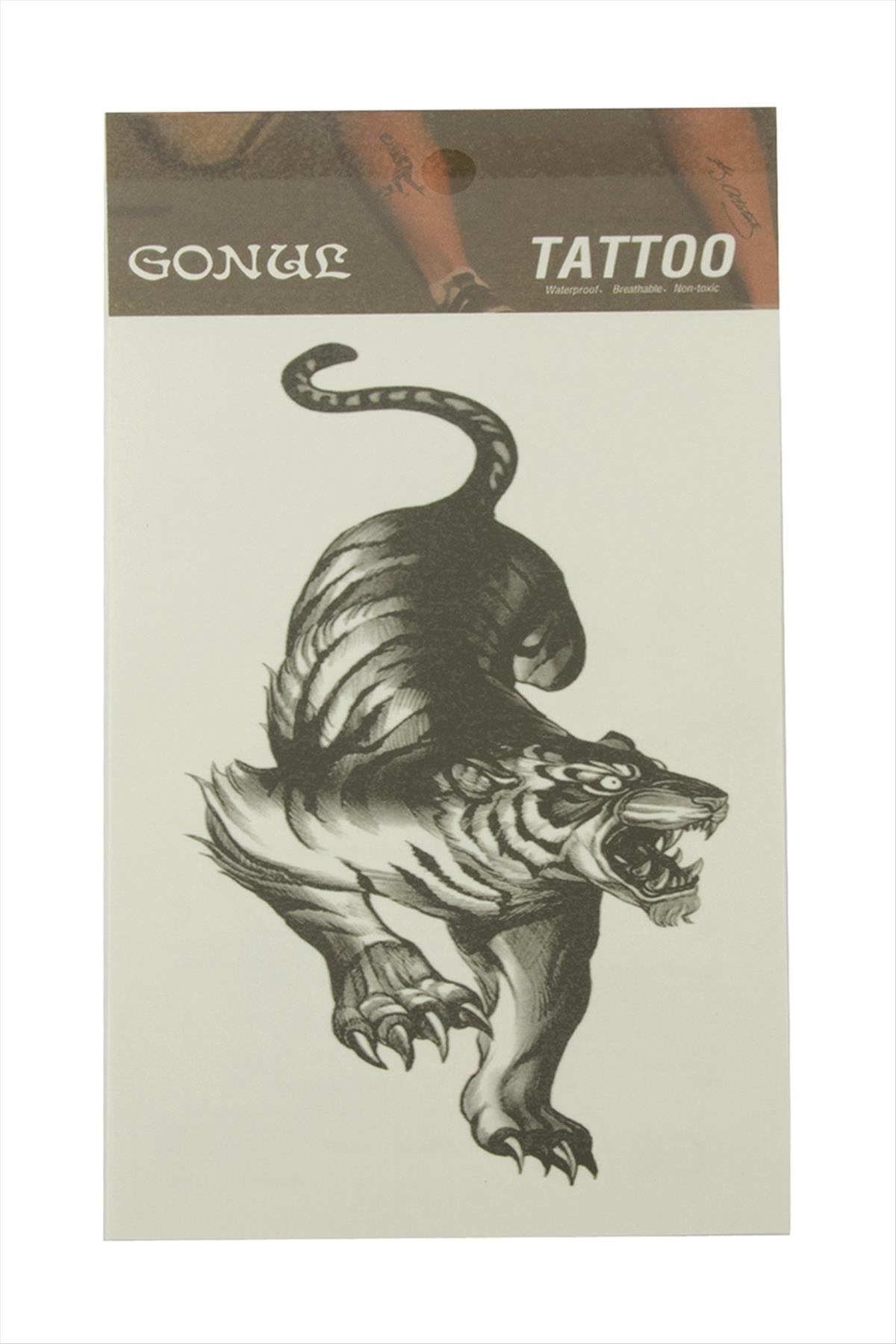 Kaplan Tattoo Dövme Sticker