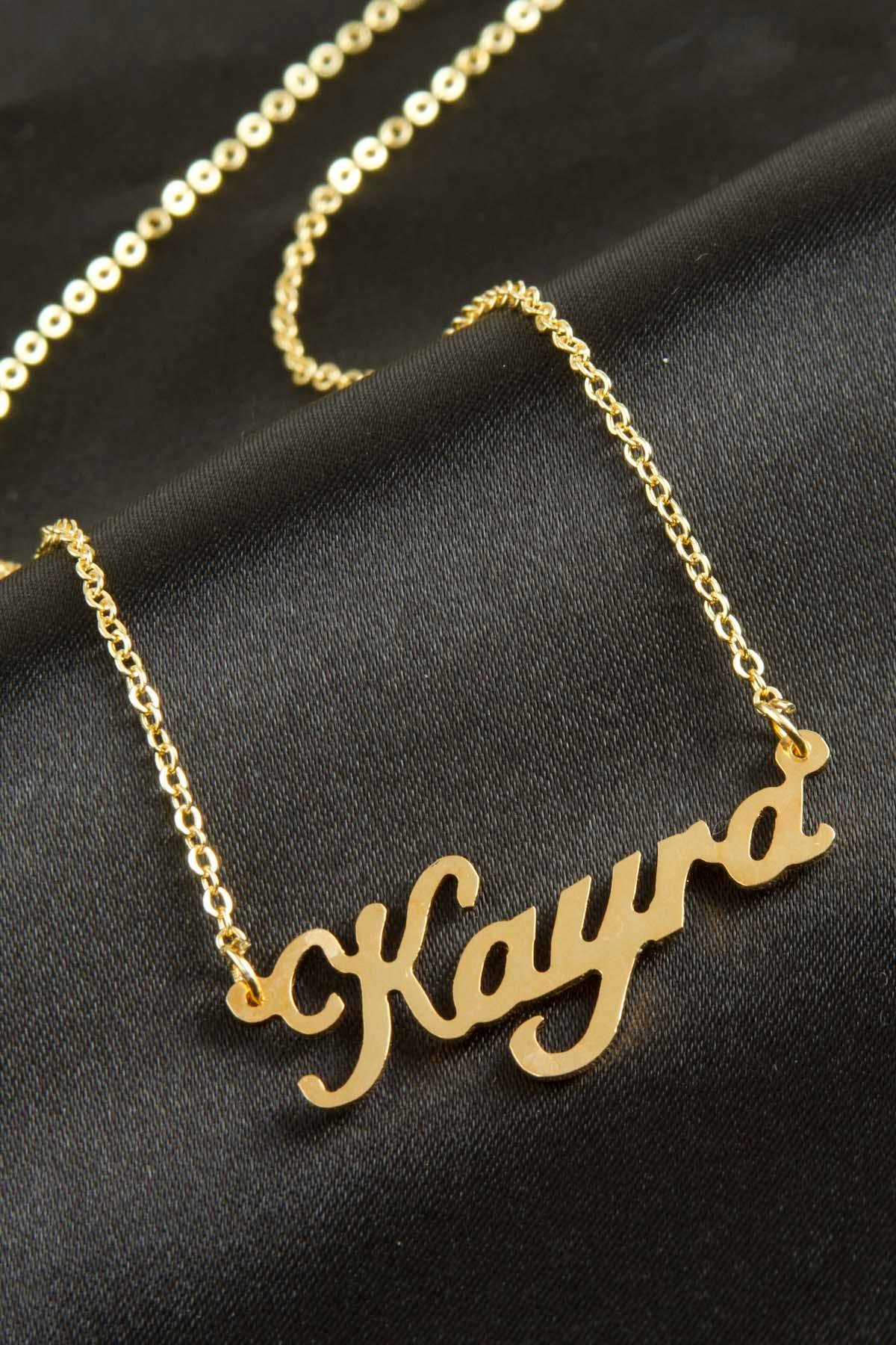 Kayra İsimli Kolye (Kişiye Özel)