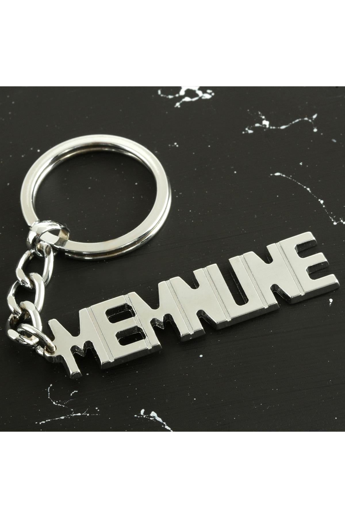 Memnune İsimli Anahtarlık