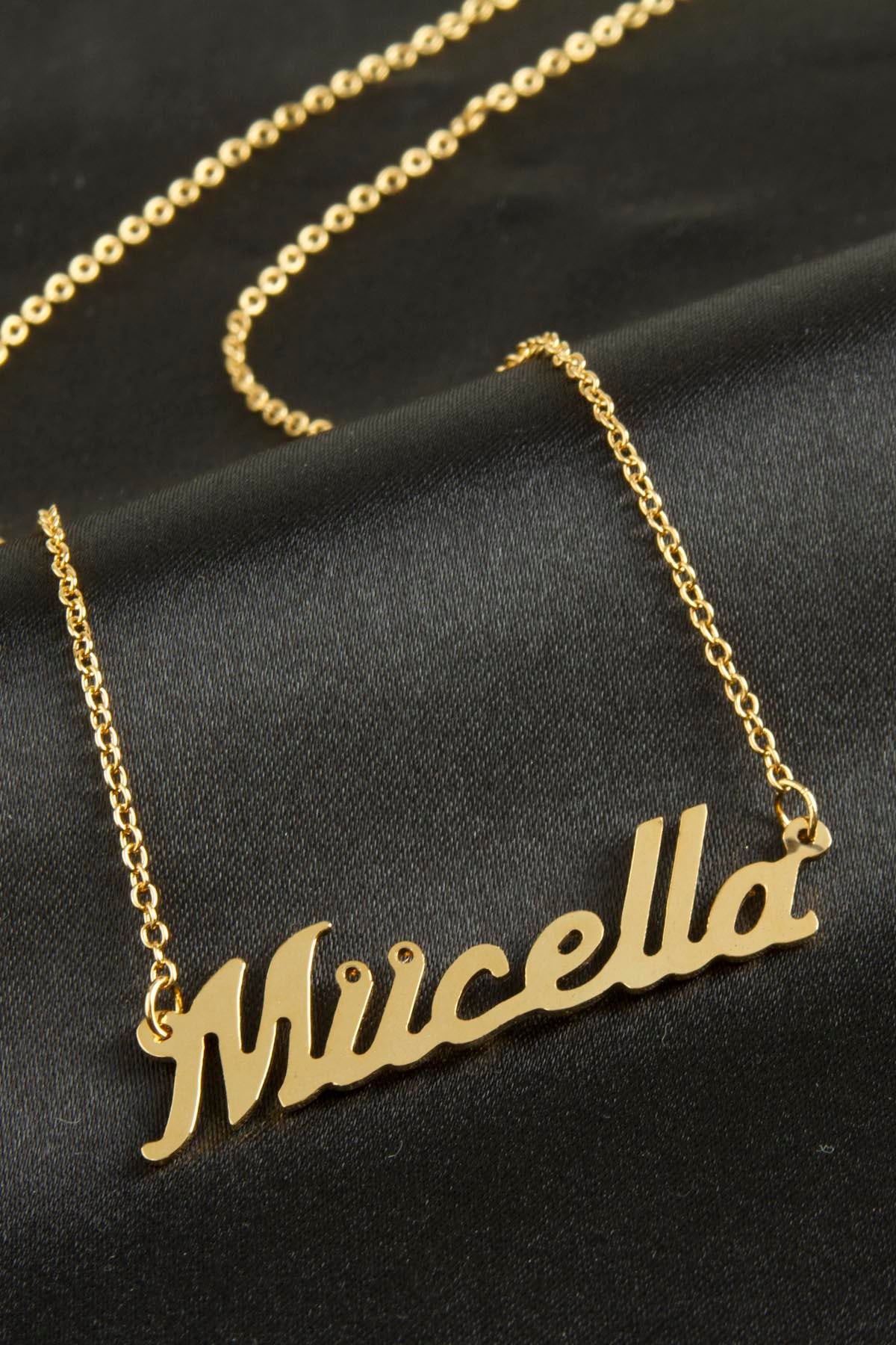 Mücella isimli kolye (Kişiye Özel)