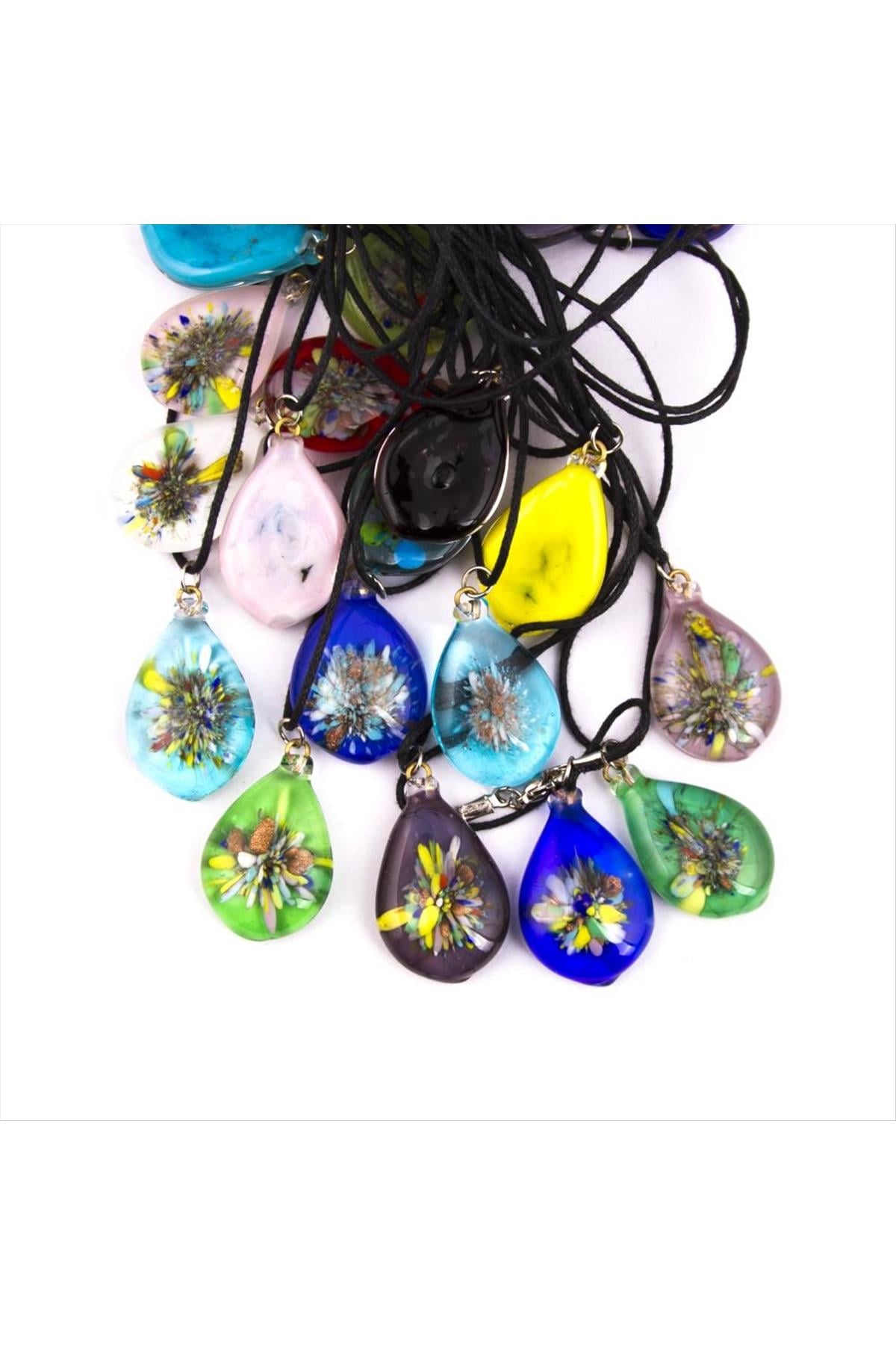 Murano Cam Kolye