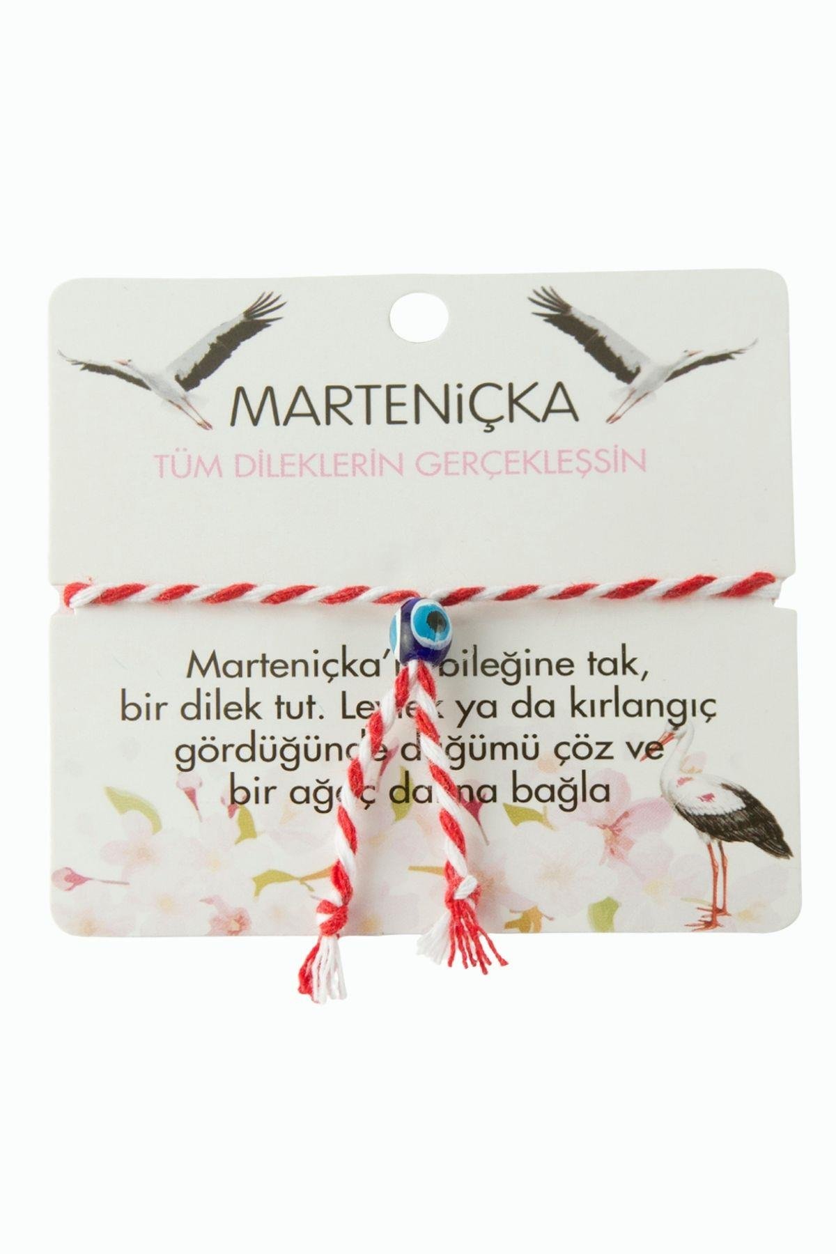 Nazar Boncuklu Marteniçka Bileklik ( Toptan marteniçka bileklik)