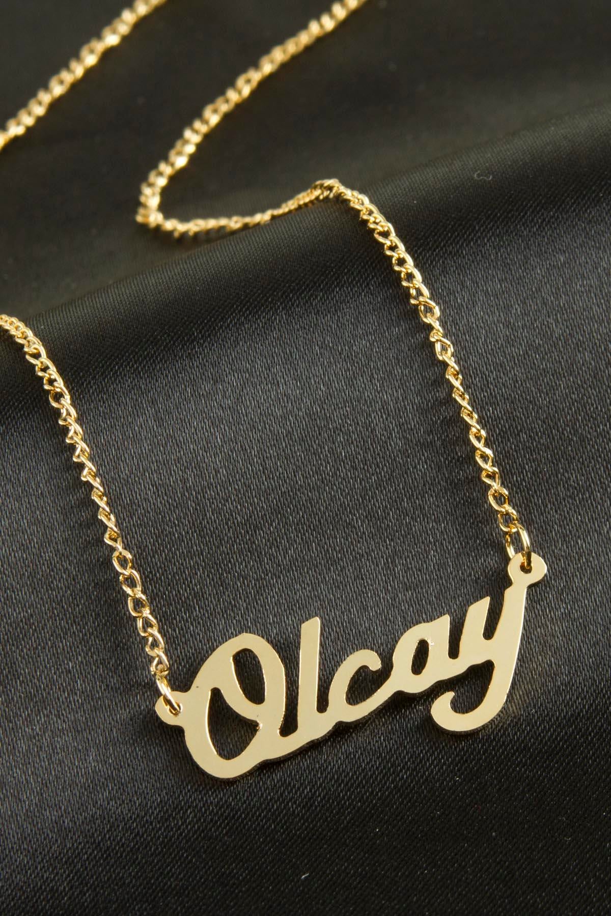 Olcay isimli kolye (Kişiye Özel)