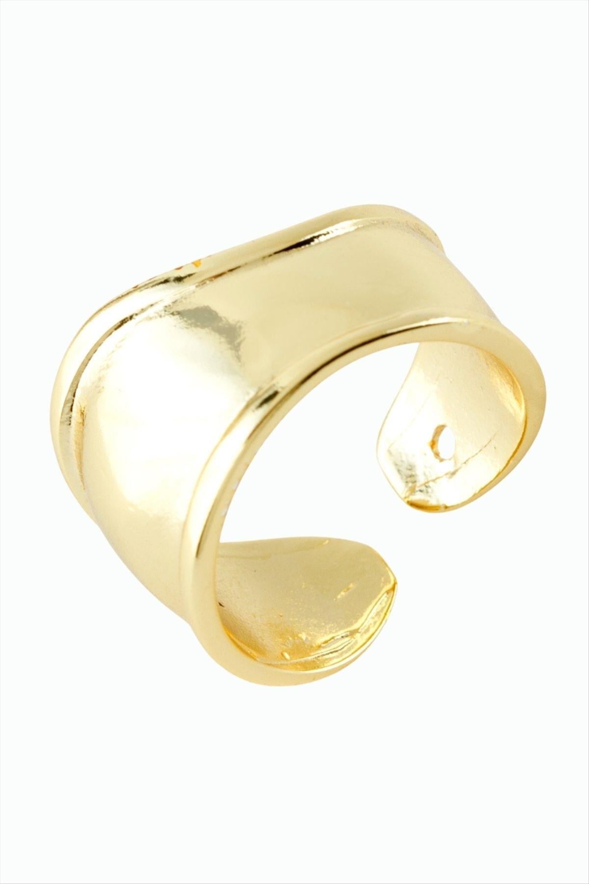 Oval Metal Yüzük