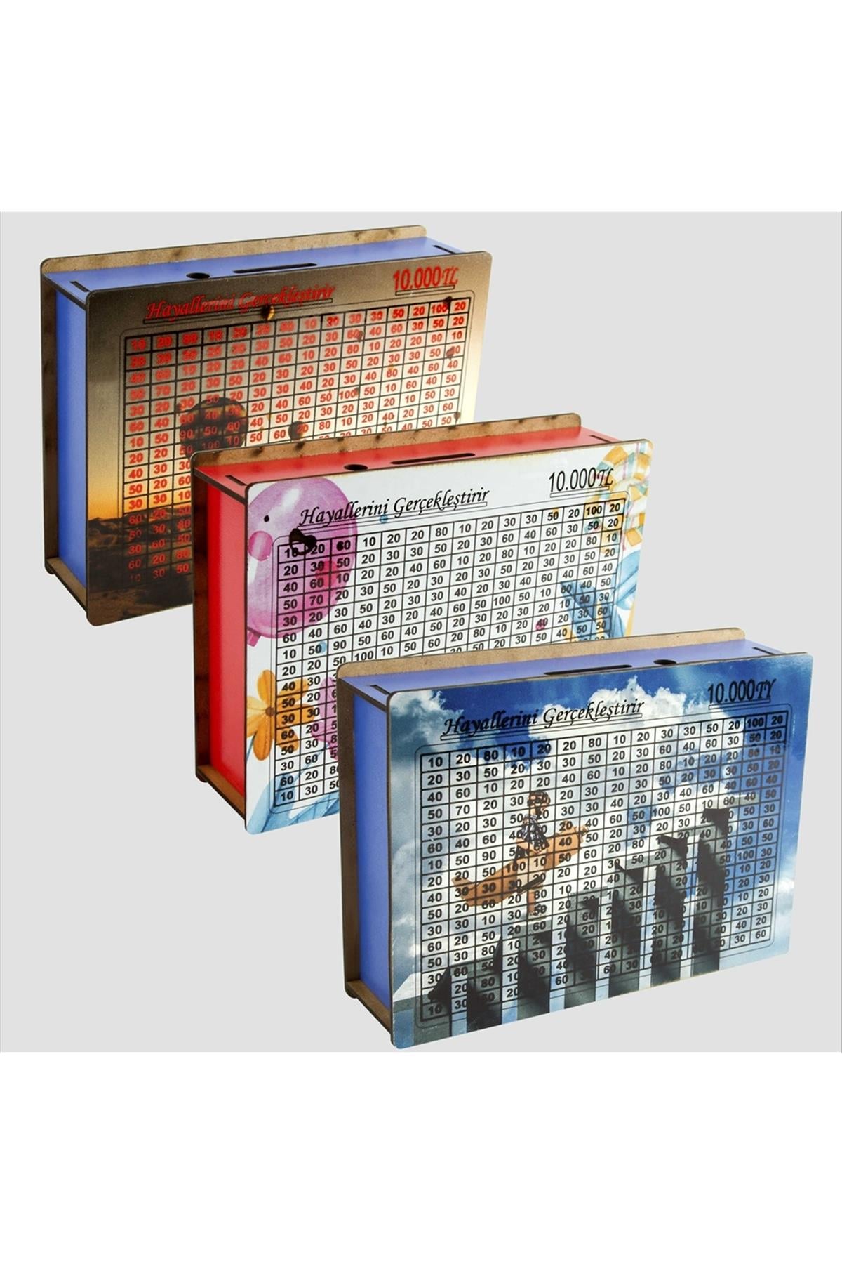 Parabox 10.000 Tl Kumbara Para Biriktirme Kutusu