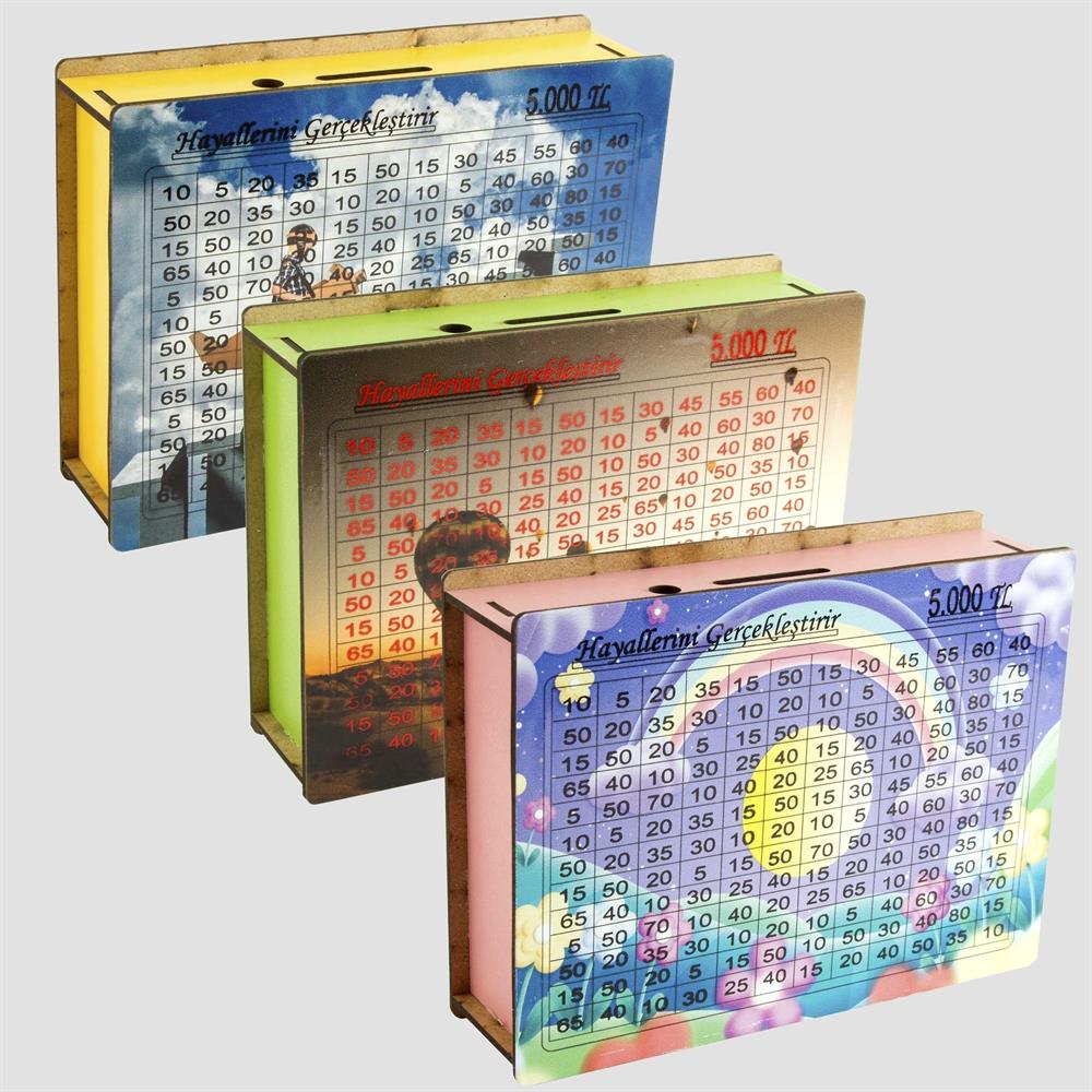 Parabox 5.000 Tl Kumbara Para Biriktirme Kutusu