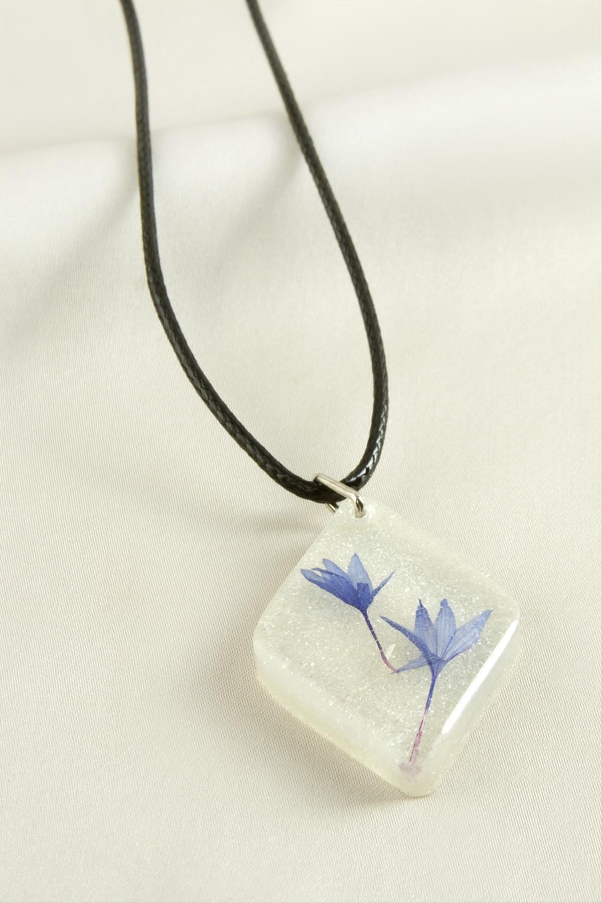 Peygamber Çiçeği Epoksi Kolye