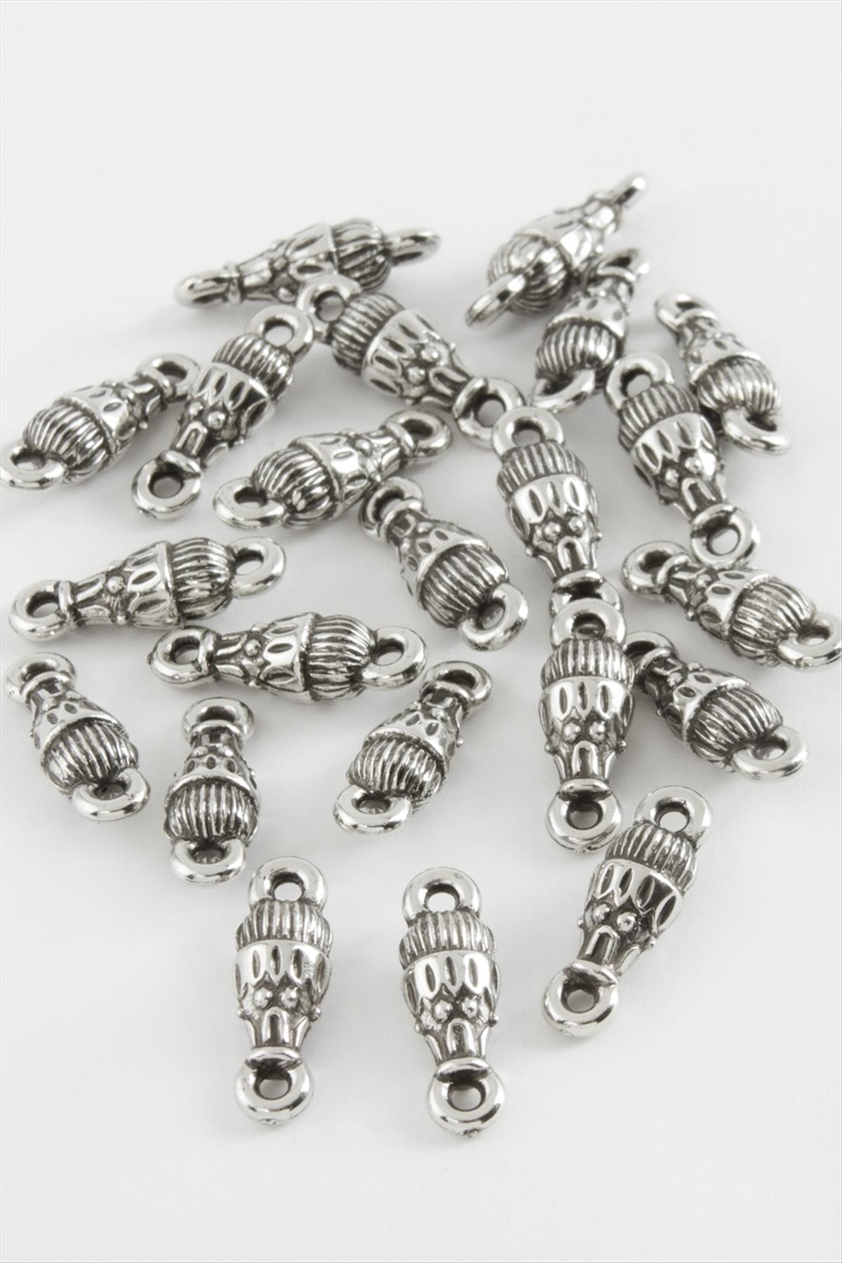 Plastik Oval Tesbih Püskül Ara Aparatı 50 Gram