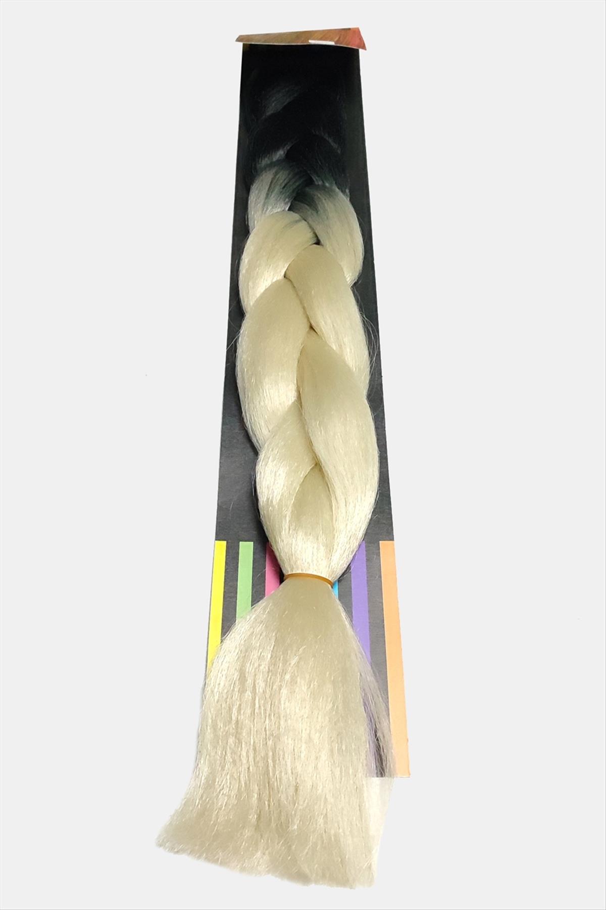 Renkli Örgülü Saç