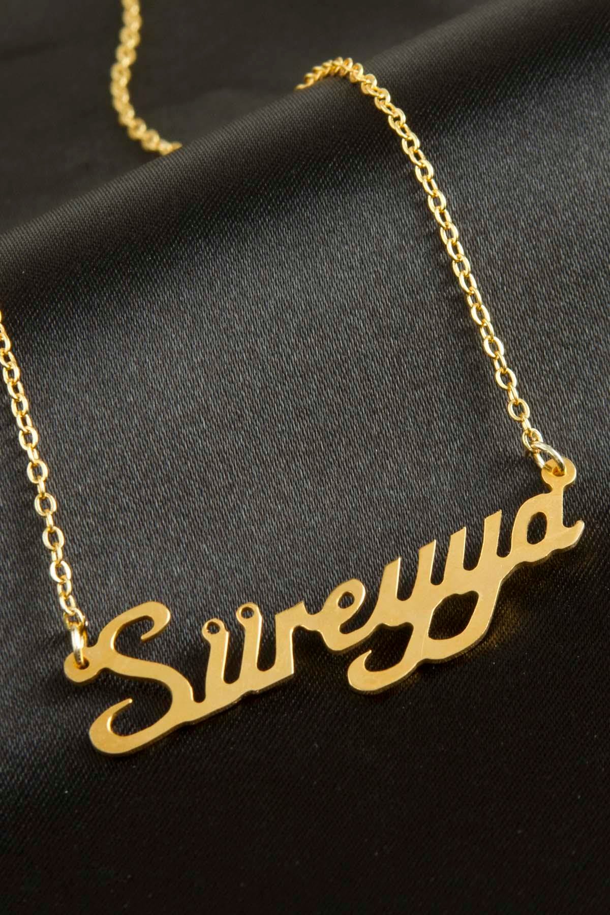 Süreyya İsimli Kolye (Kişiye Özel)