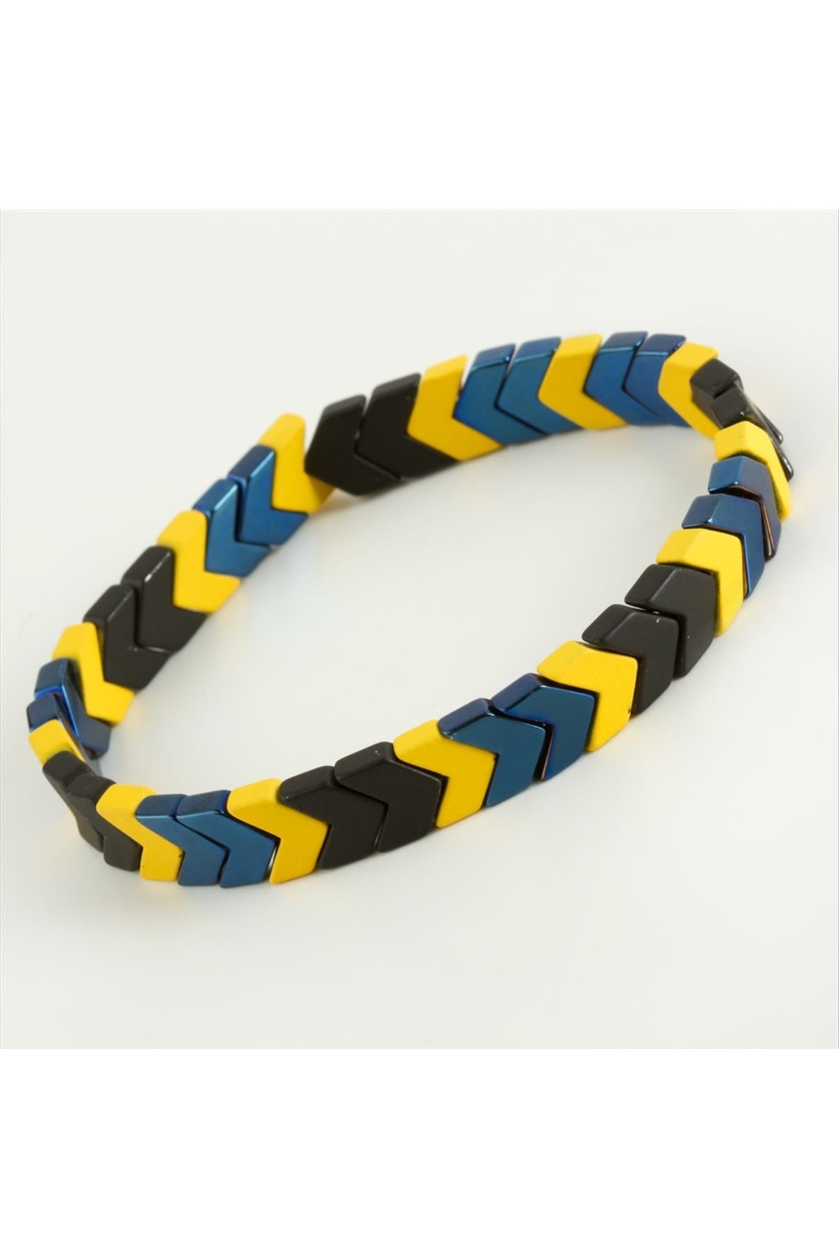 Taraftar Çavuş Hematit Doğaltaş Bileklik