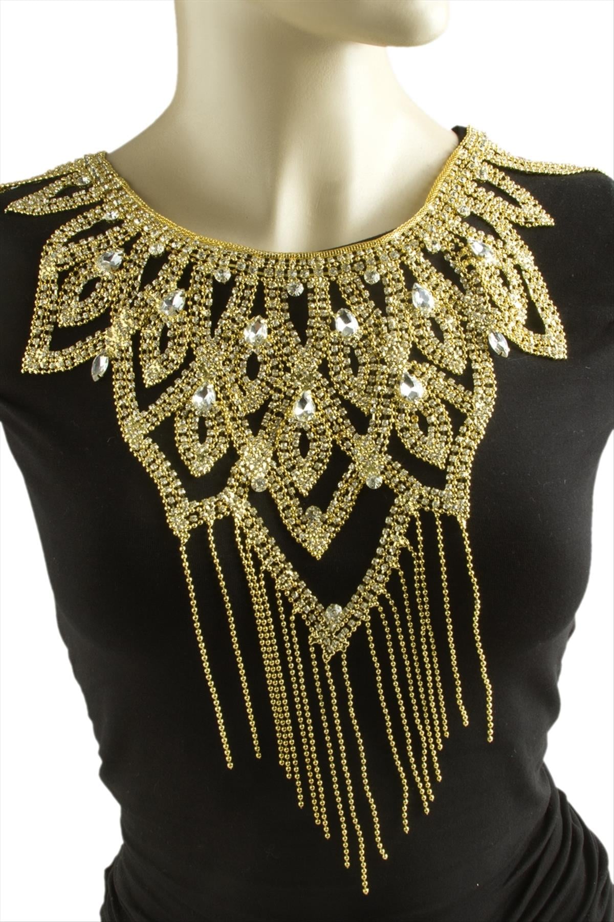 Taşlı Omuz Kolyesi