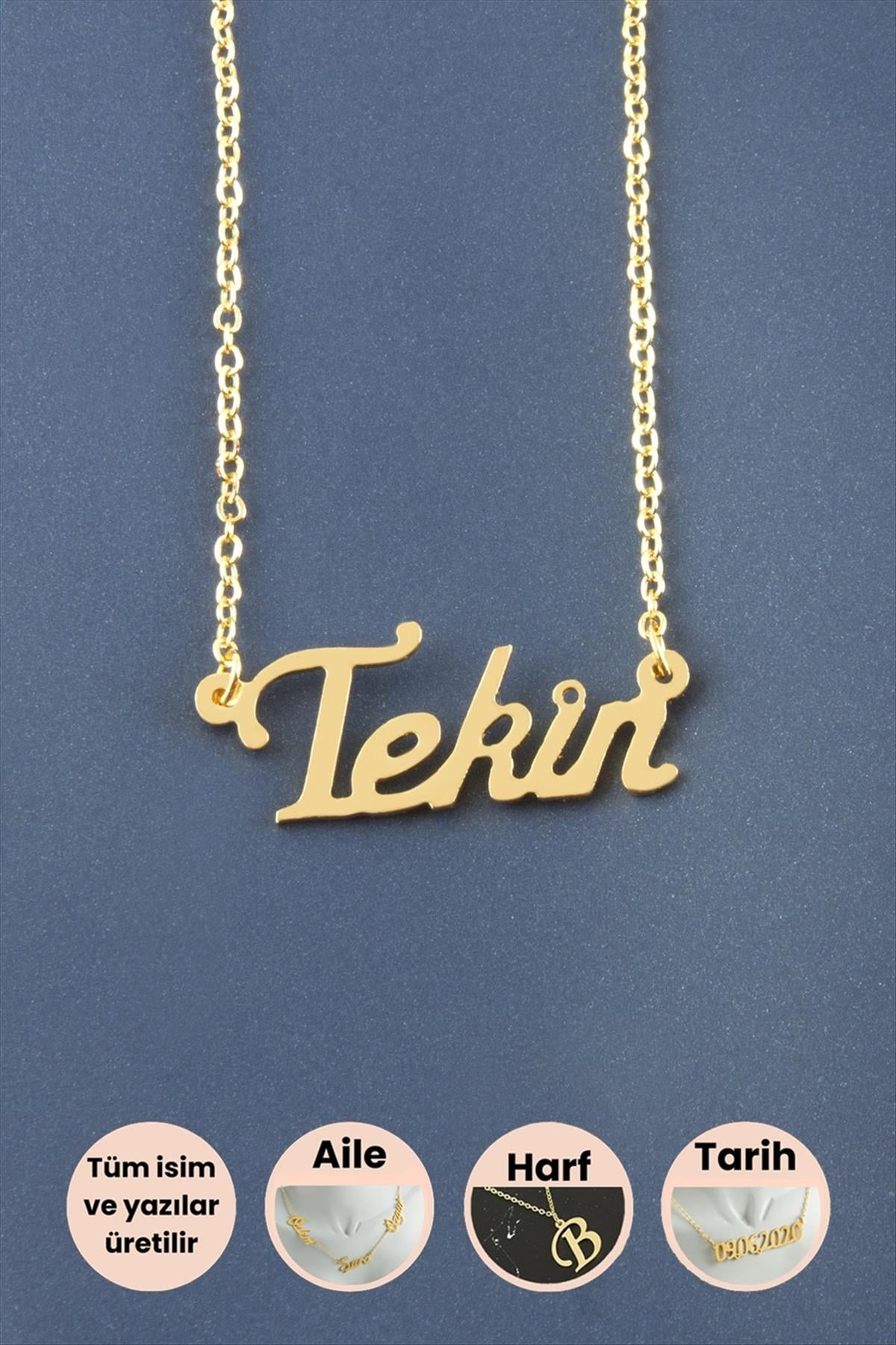 Tekin İsimli Kolye