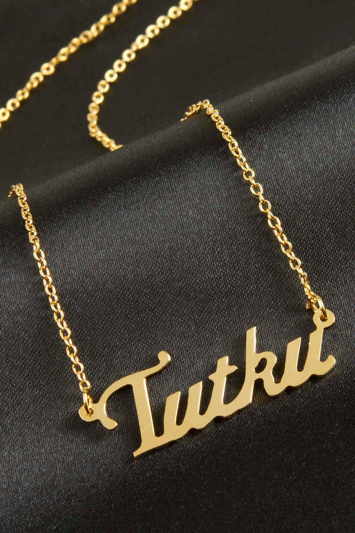 Tutku isimli kolye (Kişiye Özel)