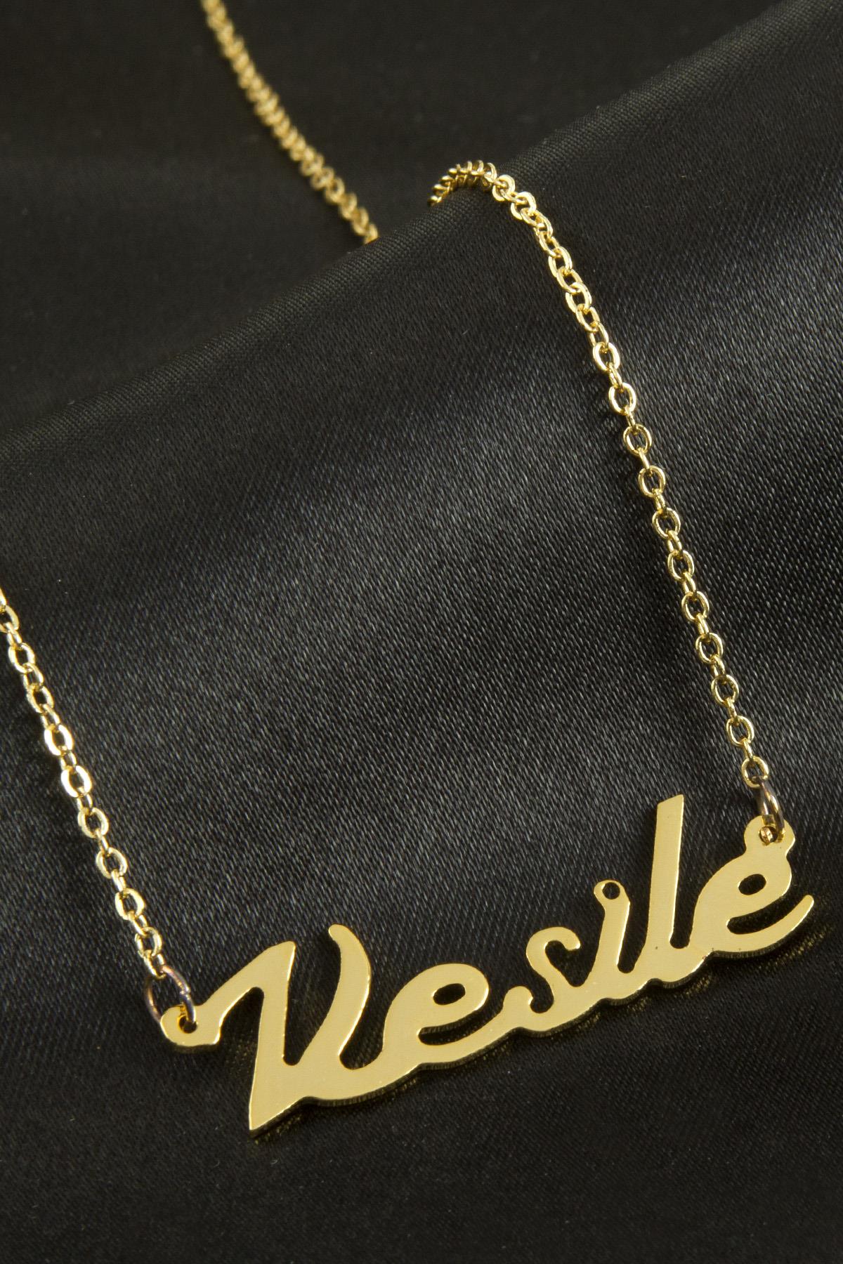 Vesile isimli kolye (Kişiye Özel)
