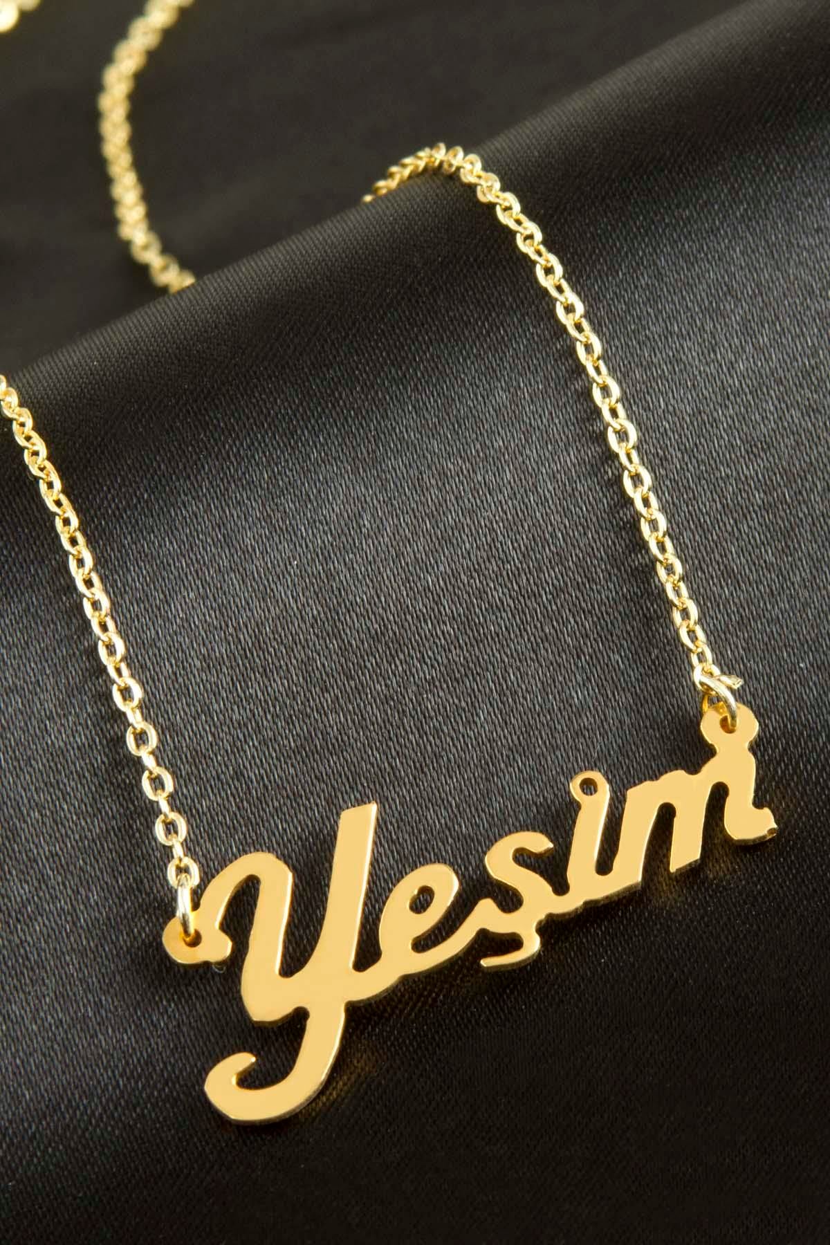 Yeşim isimli kolye (Kişiye Özel)