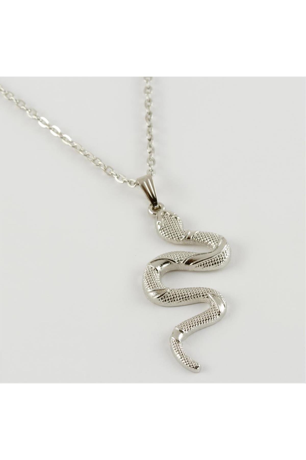 Yılan Figürlü Kolye