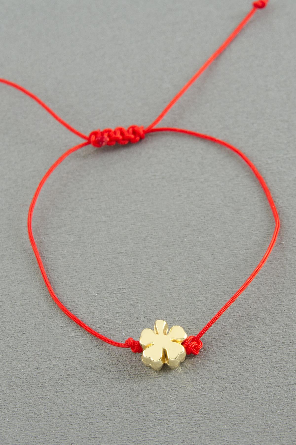 Yonca Makrome İp Bileklik