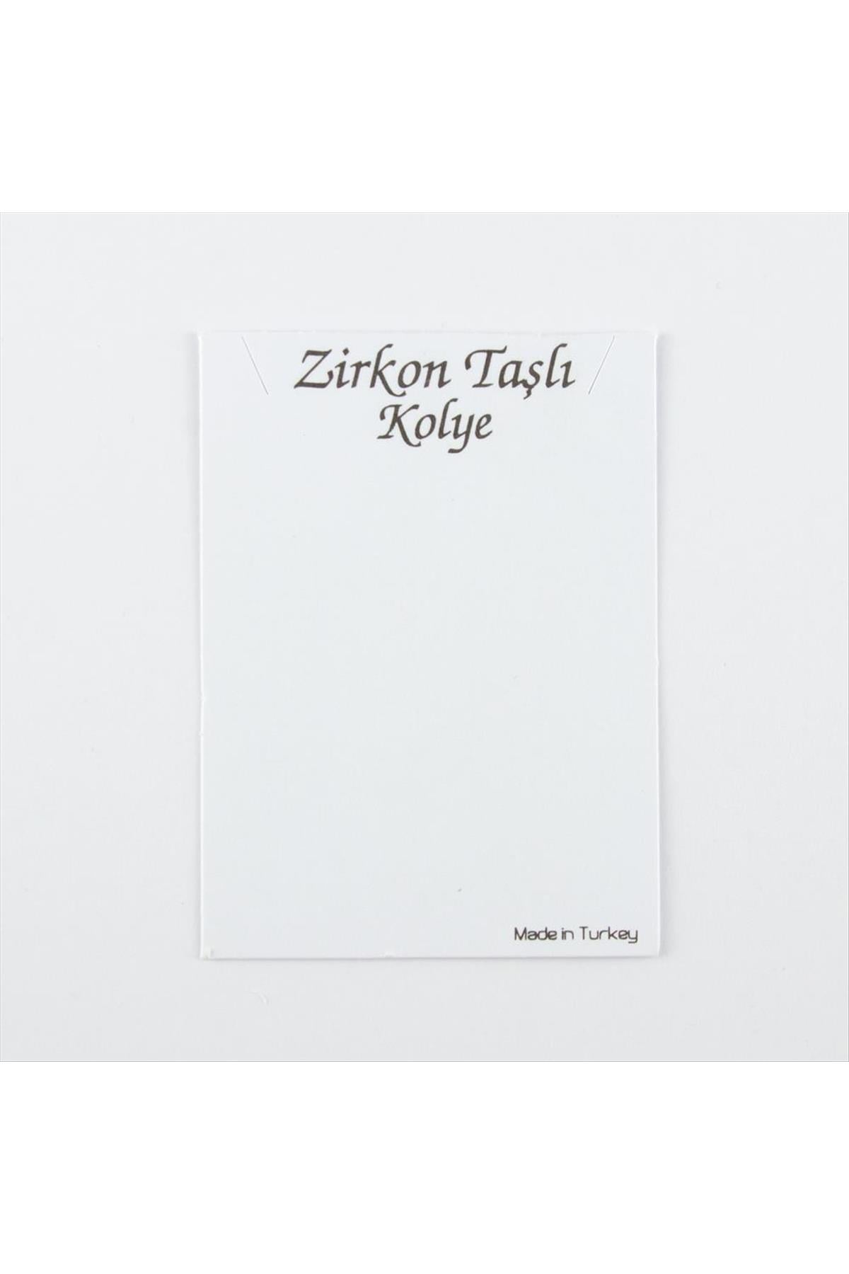 Zirkon Kolye Kartı