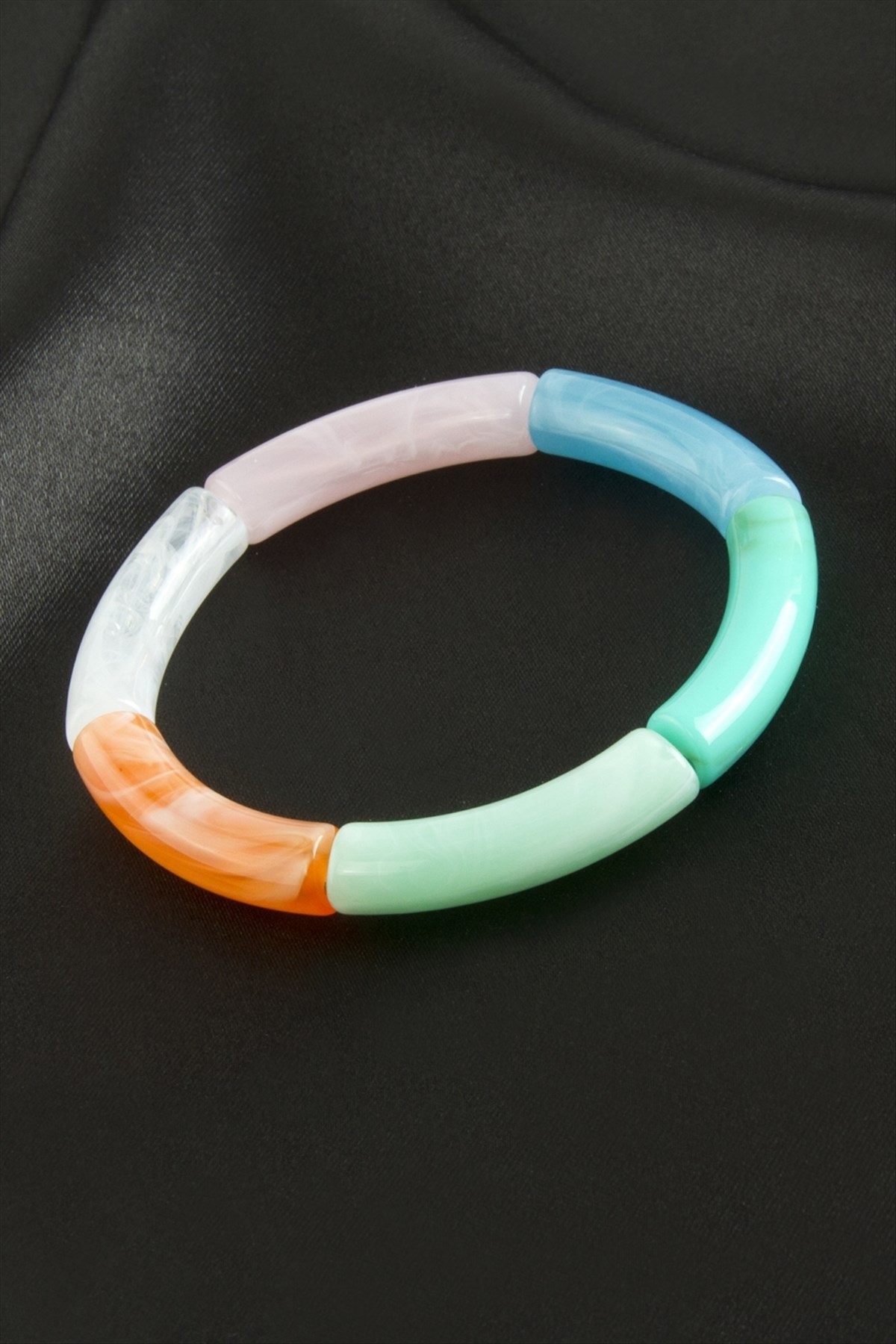 Zr Model Silindir Plastik Bileklik