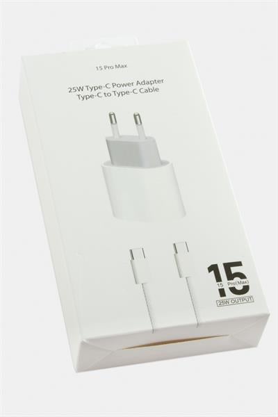 25W İphone 15 Pro Max Type C Şarj Aleti