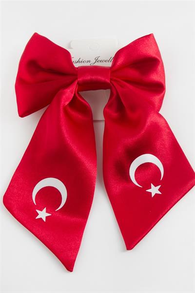 29 Ekim Ay Yıldızlı Fiyong Otomatik Toka