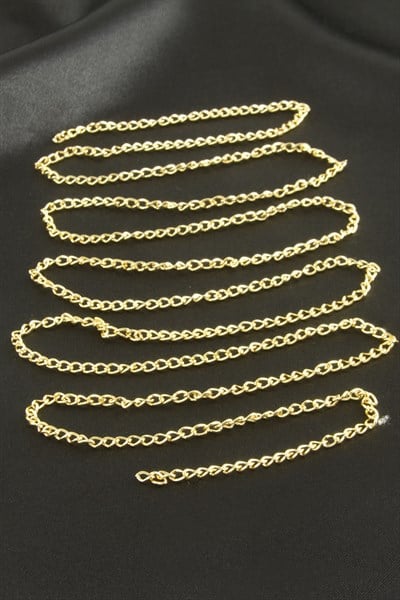 3 mm Düz Zincir 1 metre