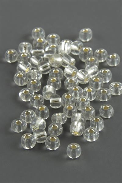 4 mm Şeffaf Kum Boncuk 500 Gram