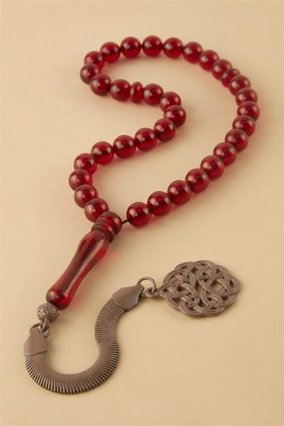 8 mm Orjinal Sıkma Kehribar Tesbih