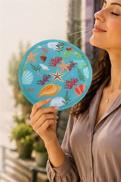 Deniz Yıldızı Kore Yelpaze 20 cm