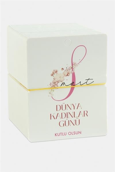 Dünya Kadınlar Günü Bileklik Kartı
