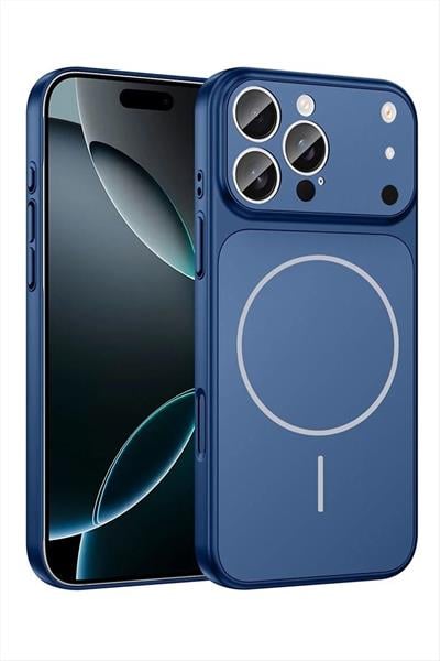 İphone 14 Pro Max Uyumlu 17 Pro Max Görünümlü Magsaff Kapak Kılıf
