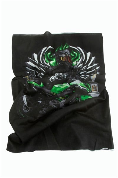 Motorcu Desenli Baff Boyunluk