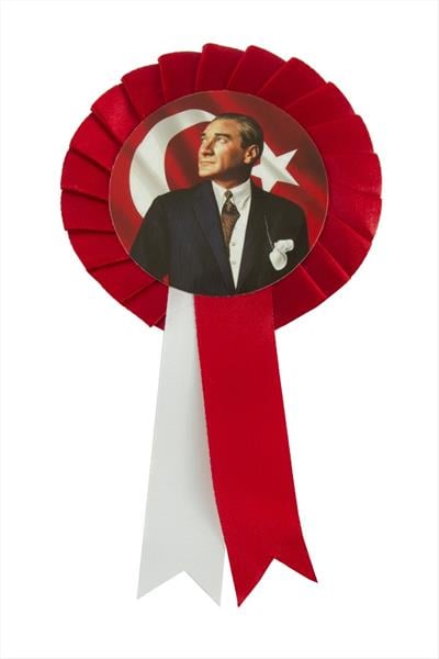 Mustafa Kemal Atatürk Yaka Rozeti Kokartı