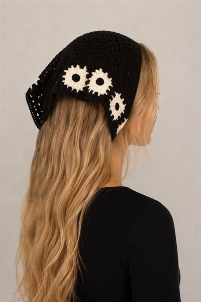 Örme Bohem Bandana