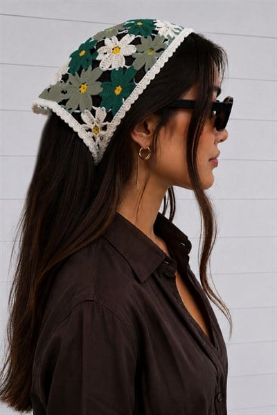 Örme Bohem Bandana