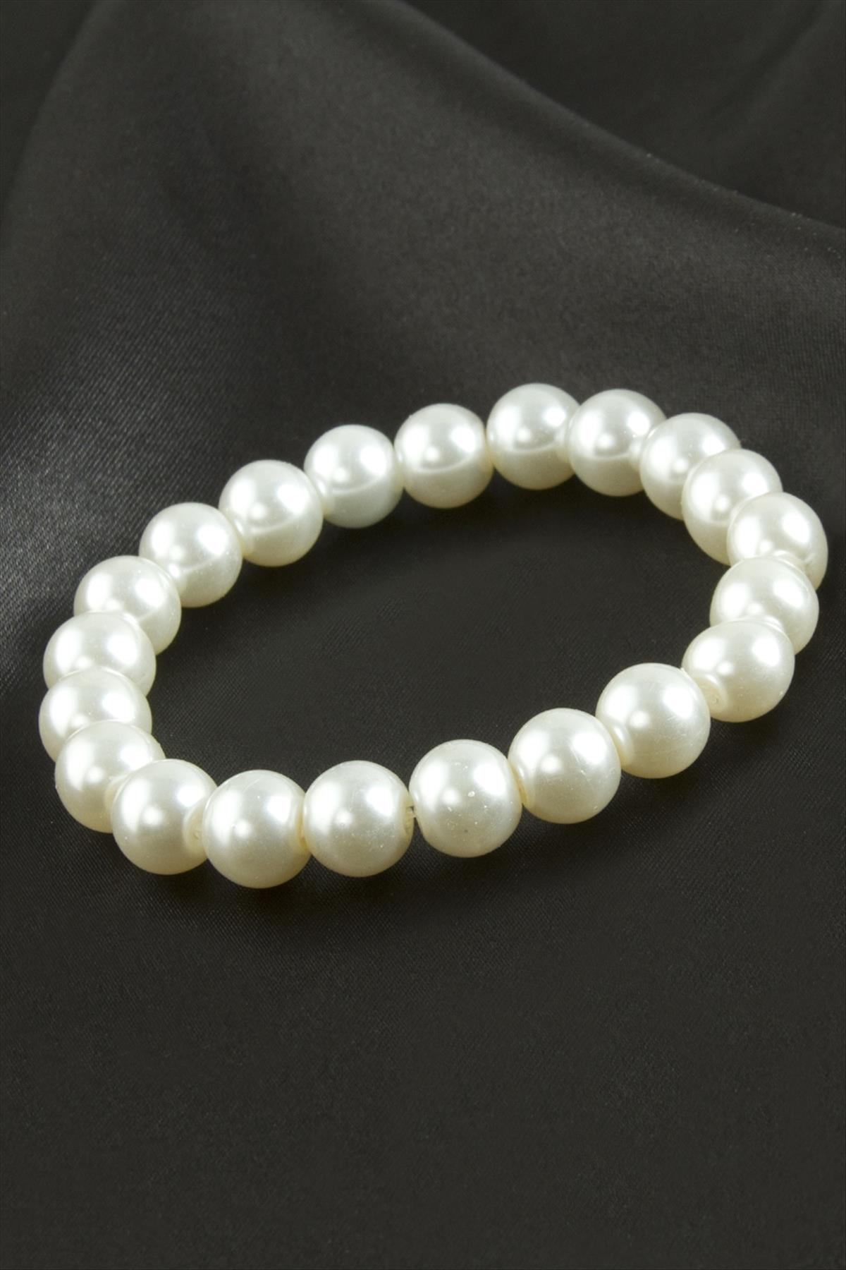10 mm İnci Boncuk Bileklik