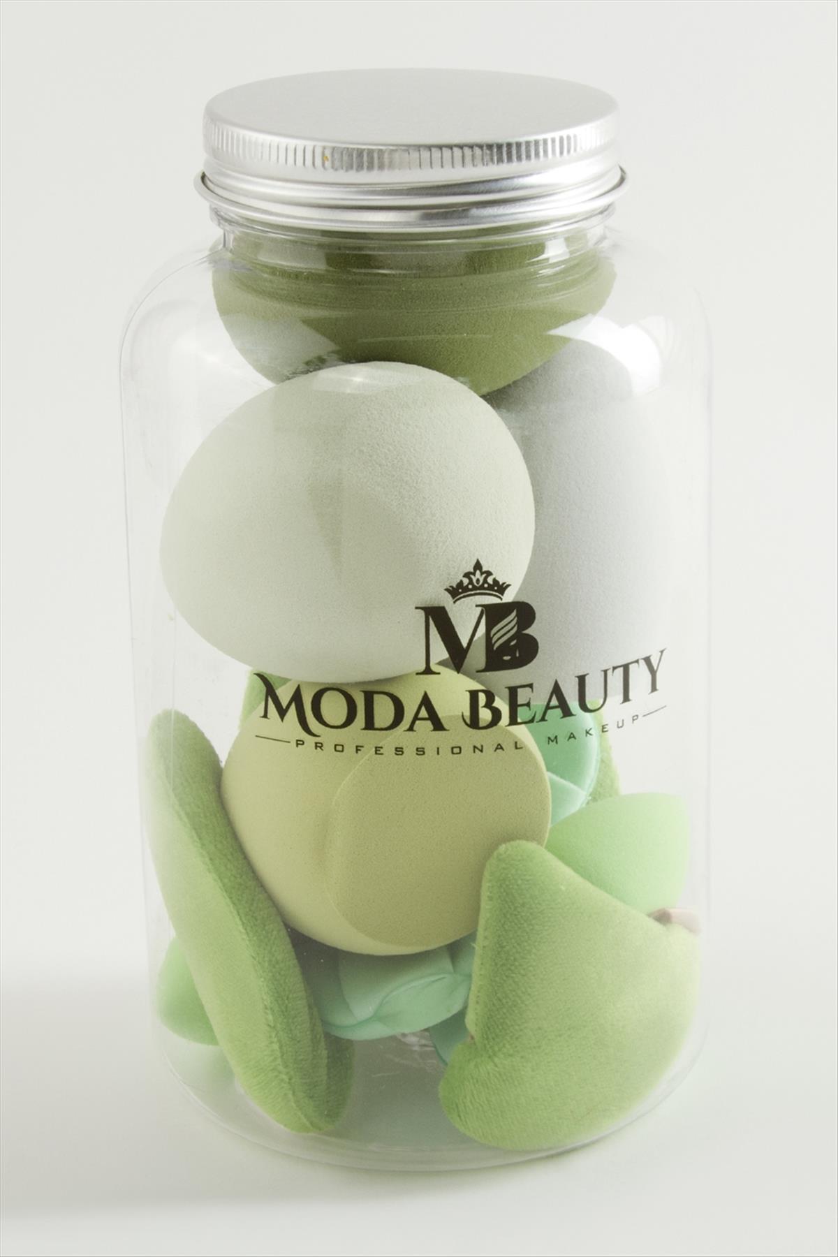 13 Adet Konserve Şişeli Makyaj Süngeri