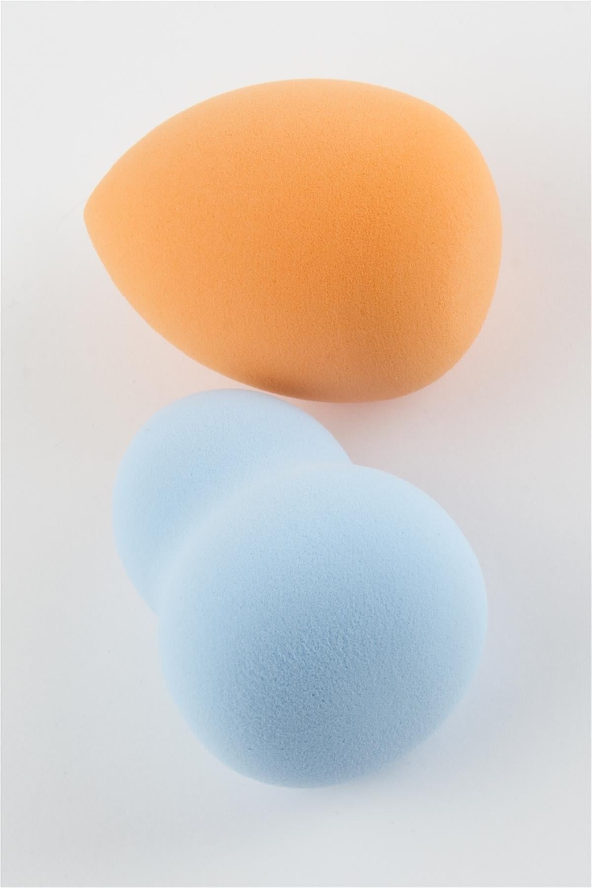 2 Adet Yumurta Makyaj Süngeri