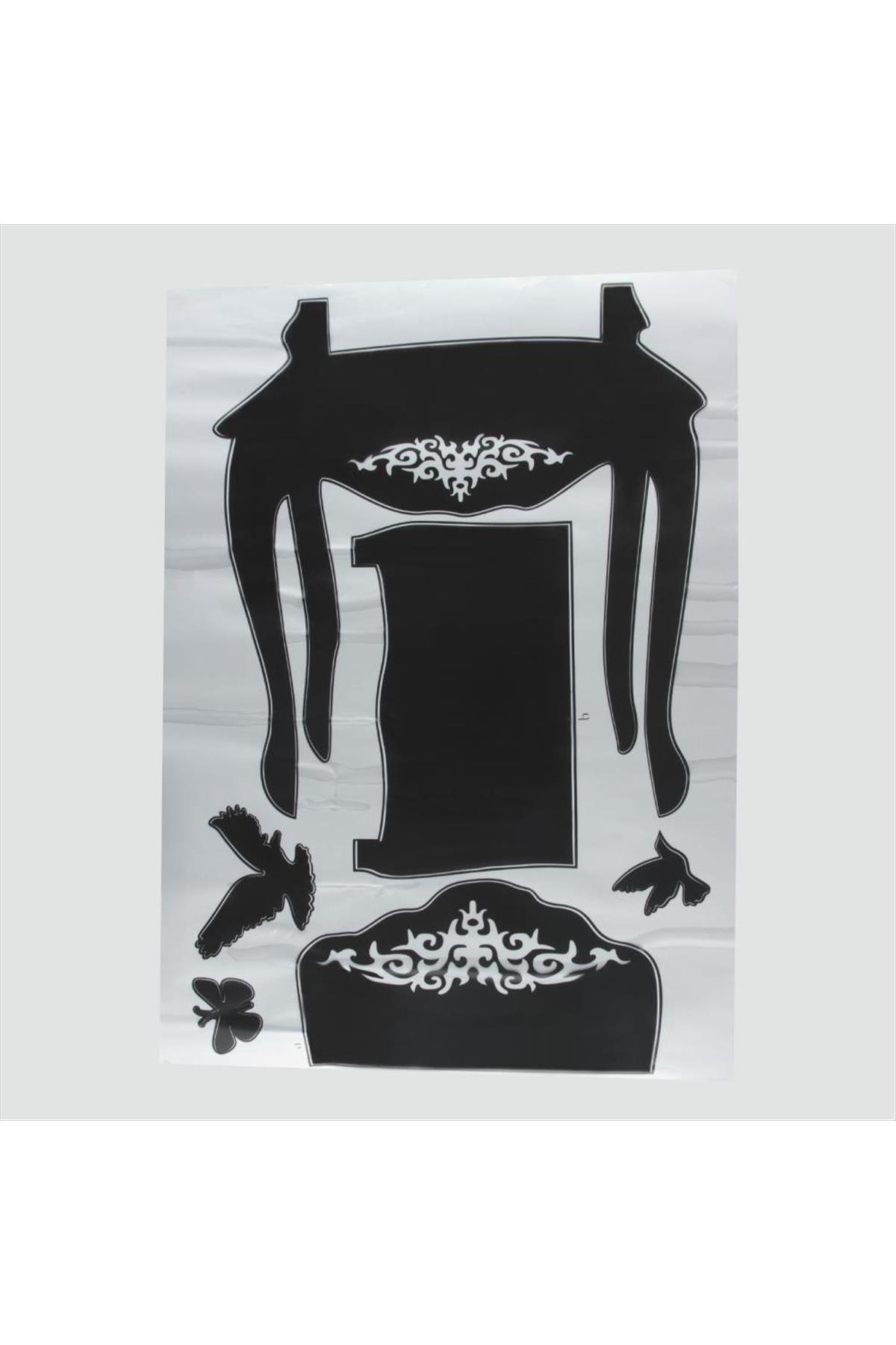 3 Boyutlu Yapıştırmalı Duvar Süsü