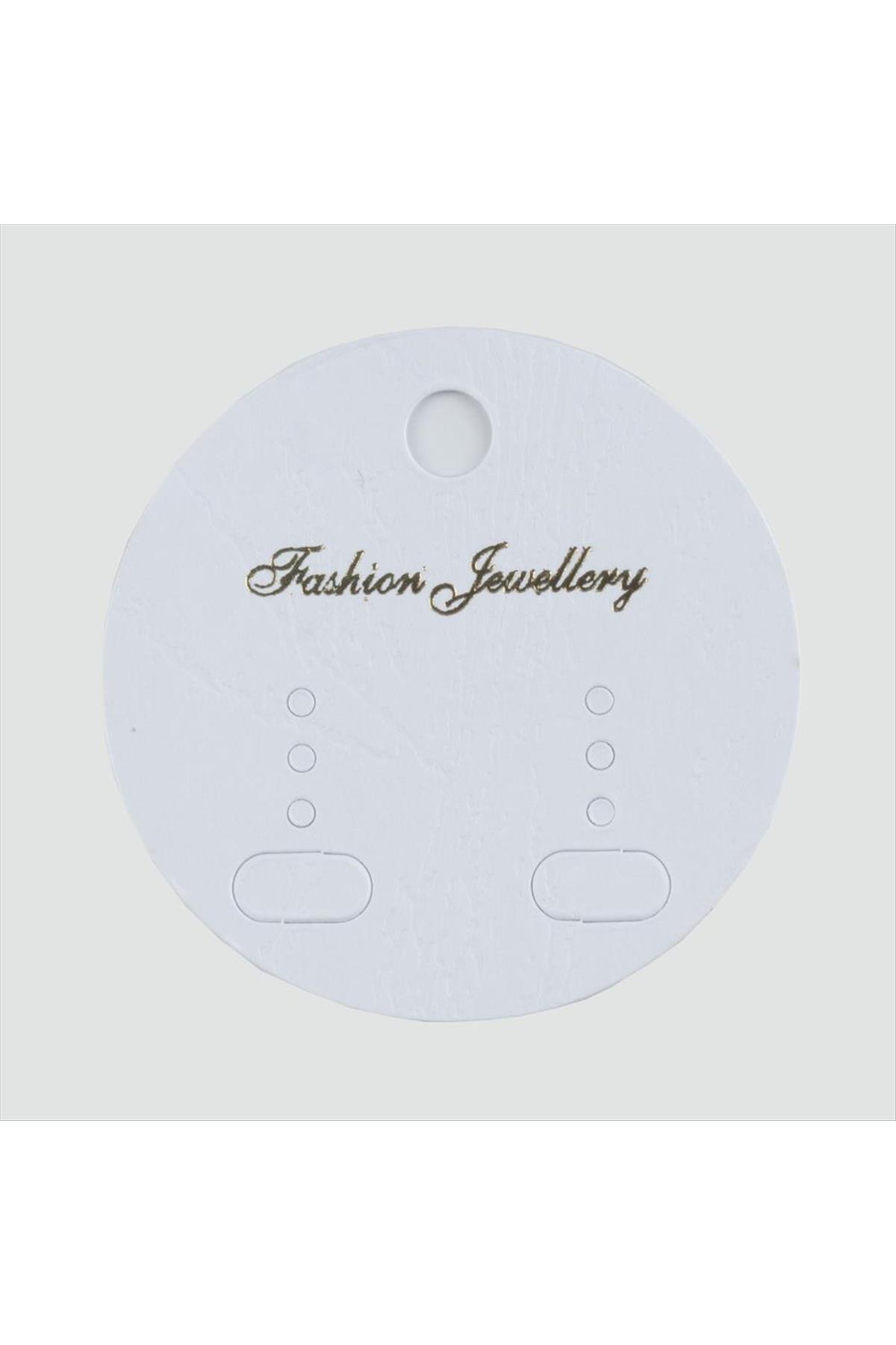 3 Çift Yuvarlak Küpe Kartı