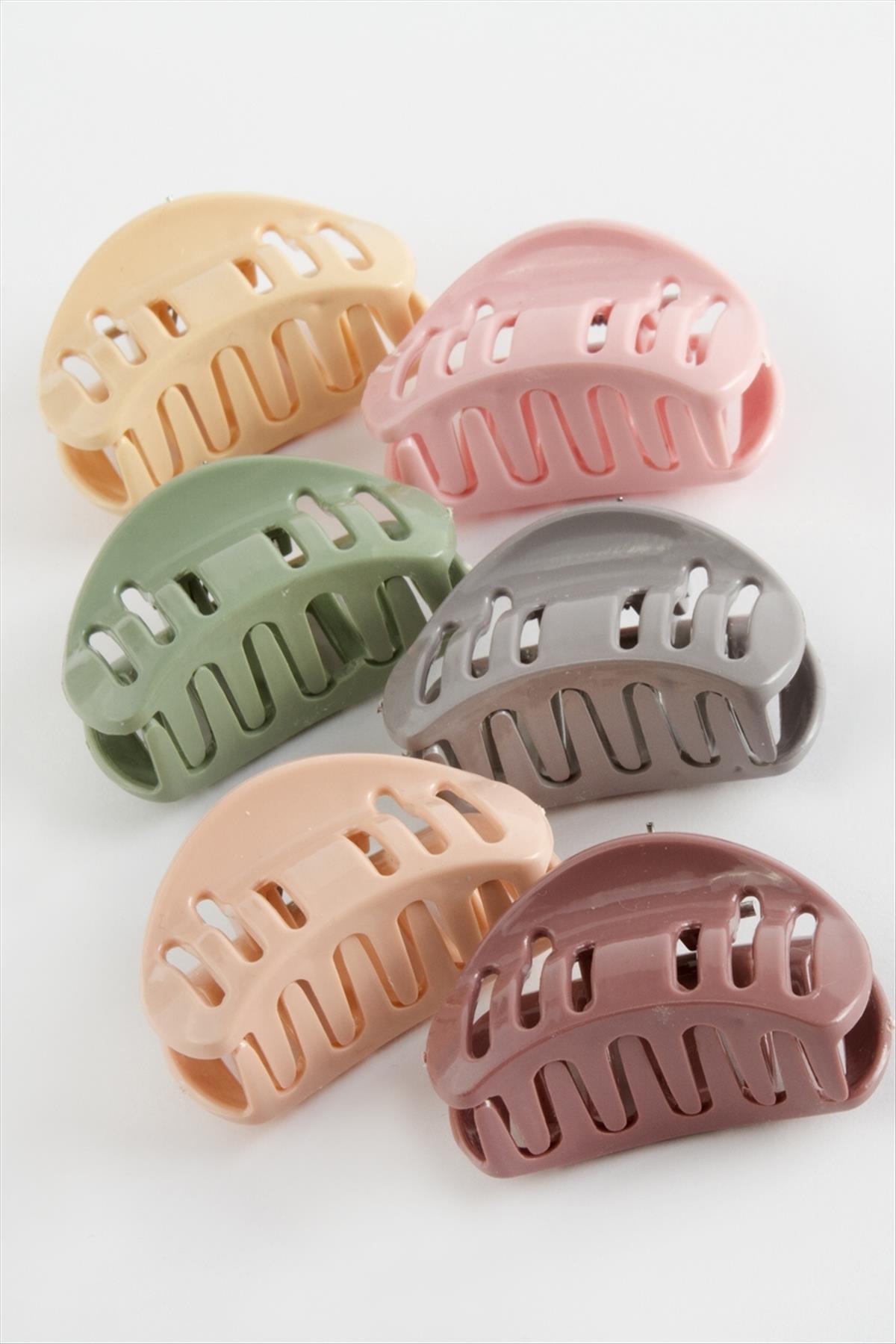 4 cm Oval Renkli Mandal Toka 1 Adet 