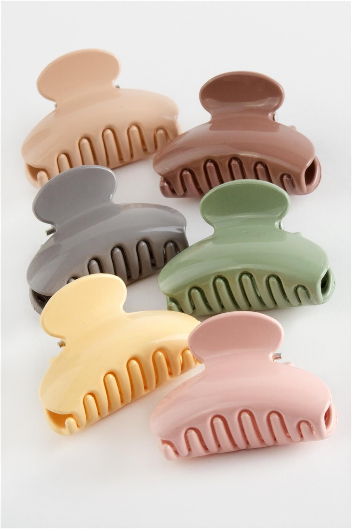 4 cm Oval Renkli Mandal Toka 1 Adet 